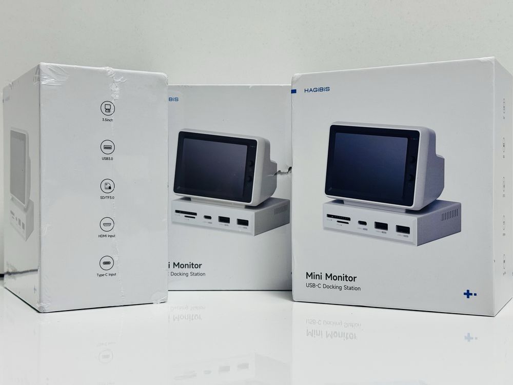 Новий Міні-екран Hagibis 3,5" IPS USB-C і HDMI AIDA64 (960x640)
