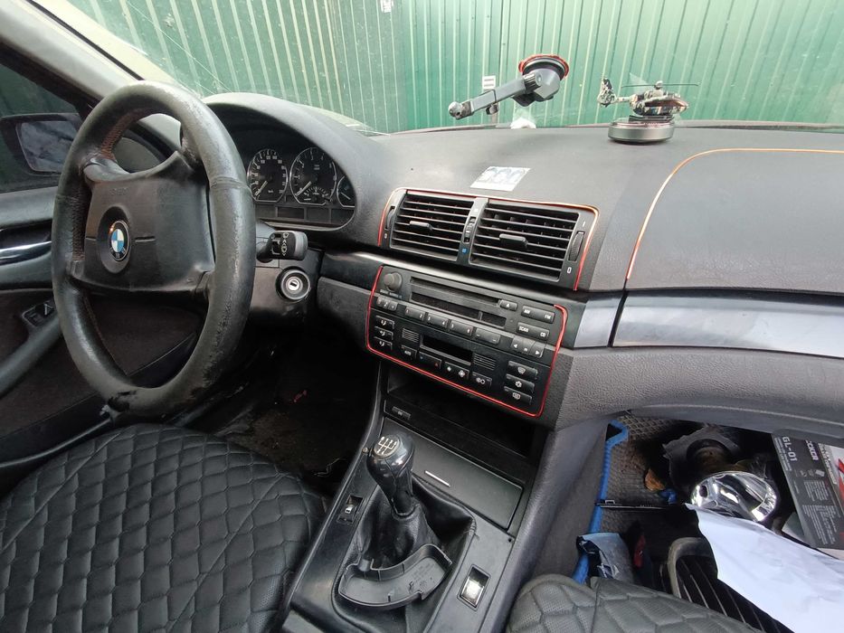 Салон БМВ Е46 Торпеда Пластик BMW E46 318 Карты Консоль