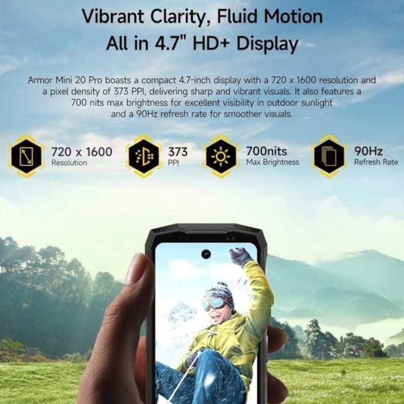 Ulefone Armor Mini 20 Pro 5G 8GB/256GB IP69K 2.4GHz