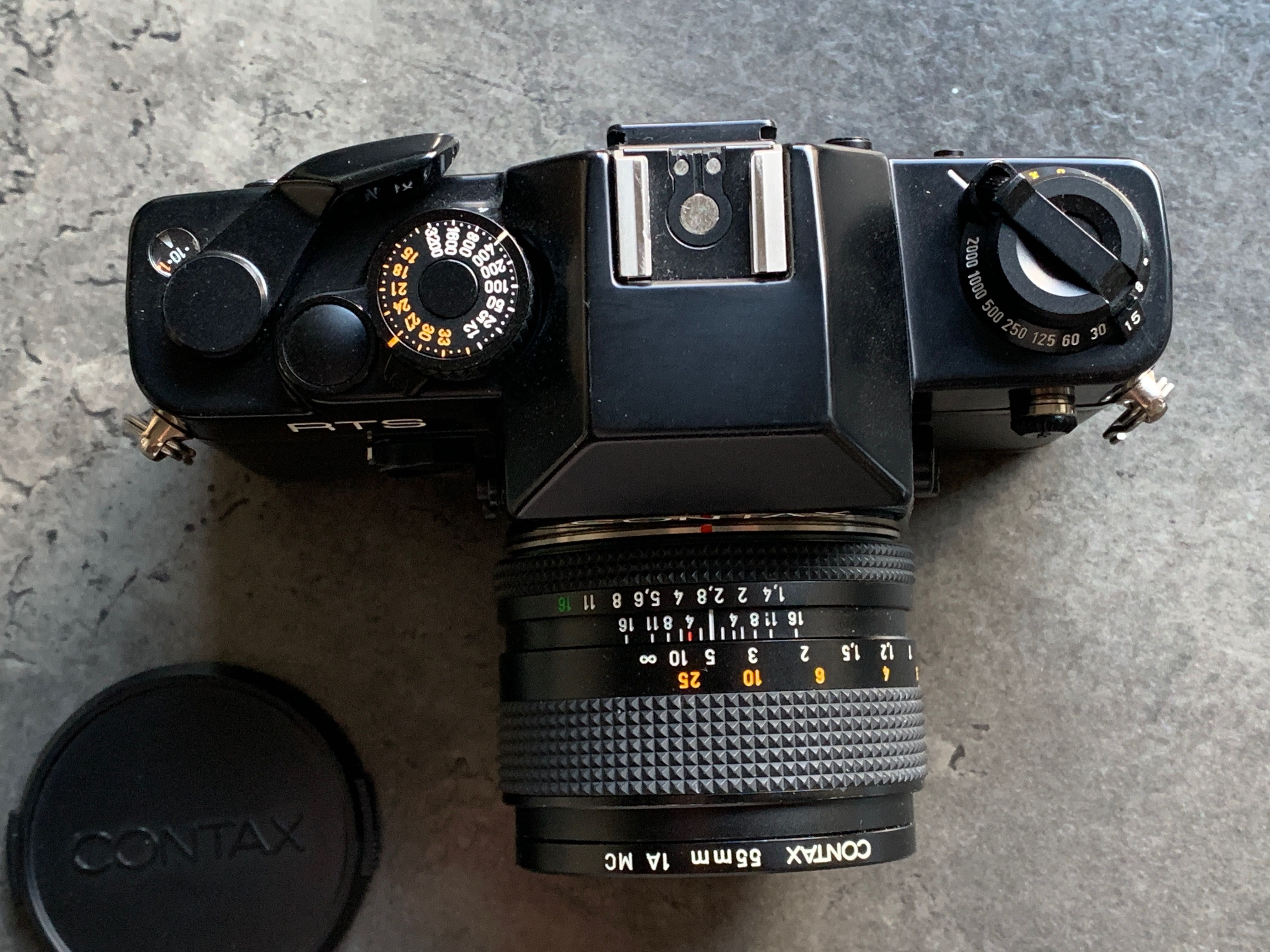 Contax RTS II + Zeiss 50/1.4 MMJ - mega zestaw w perfekcyjnym stanie!