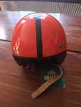 Zabytkowy kask motocyklowy orzeszek