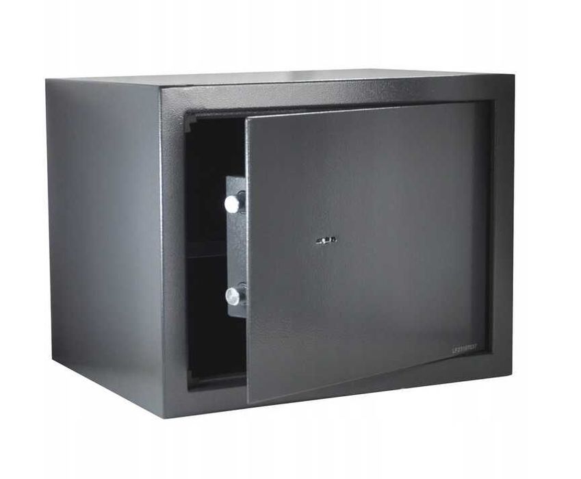 Sejf DO DOMU BIURA na klucz DUŻY kasa PANCERNA + 2 klucze 11,5 kg