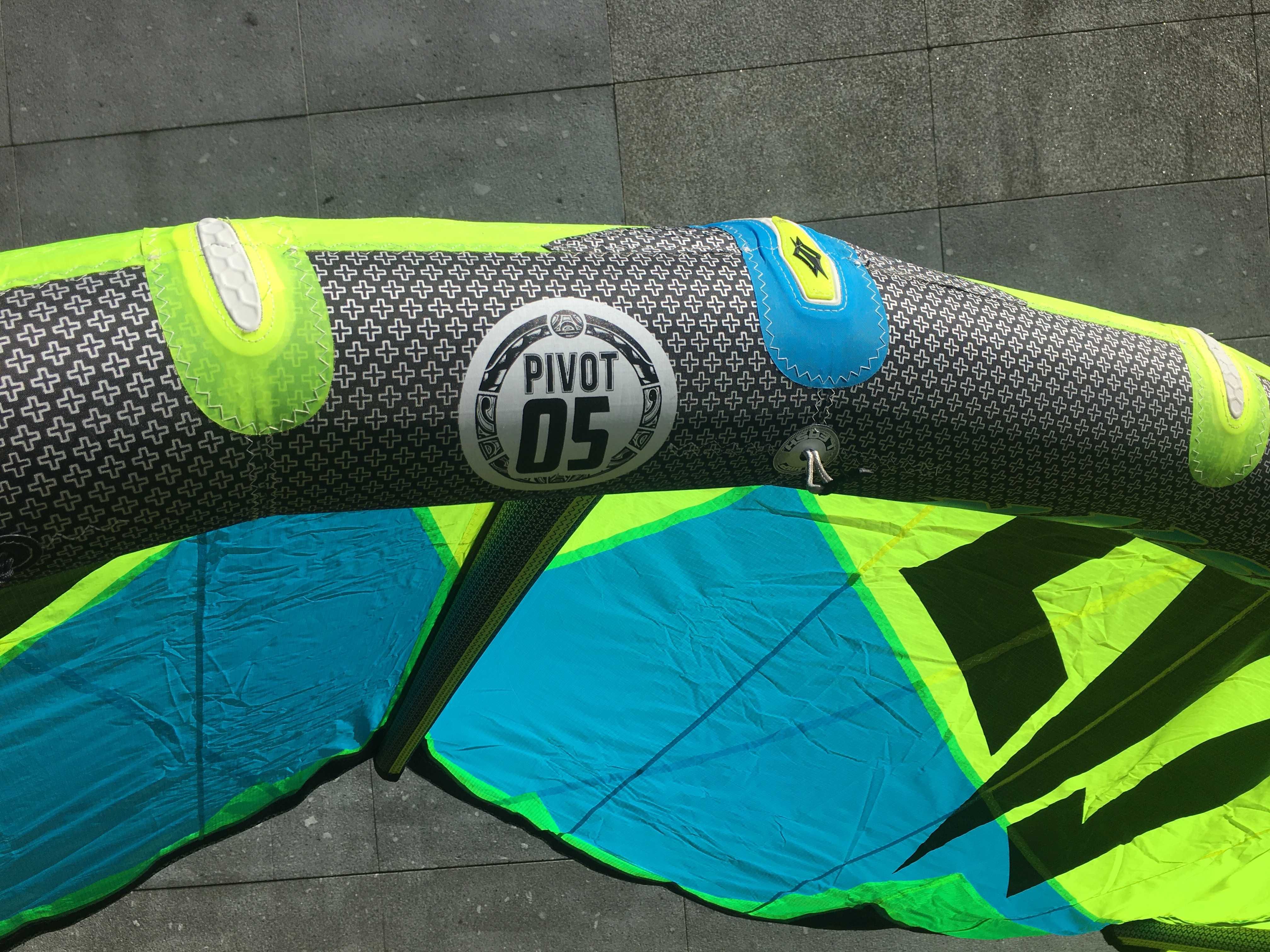 Kite Naish Pivot 5m2 de 2016 - High-Performance Freeride/Big Air