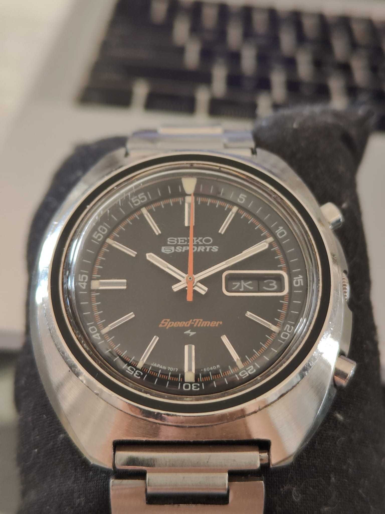 Zegarek Vintage Seiko chronograf  z 1971