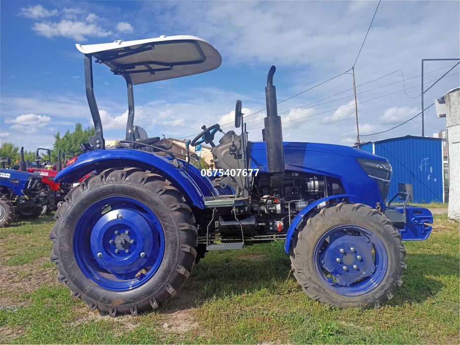 Мінітрактор Файтер Т- 504RD | посилений передній міст реверс компресор