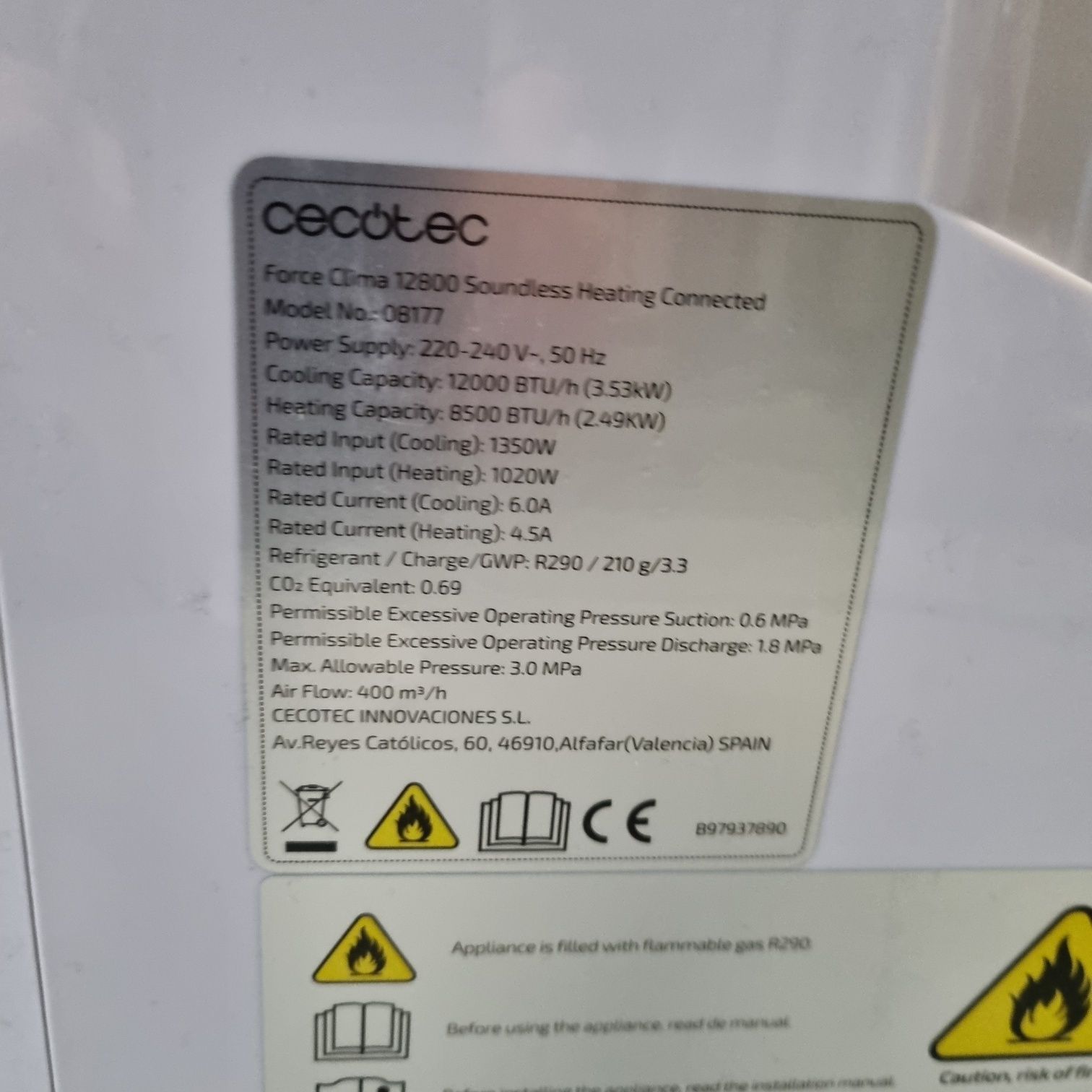 Cecotec Przenośny klimatyzator