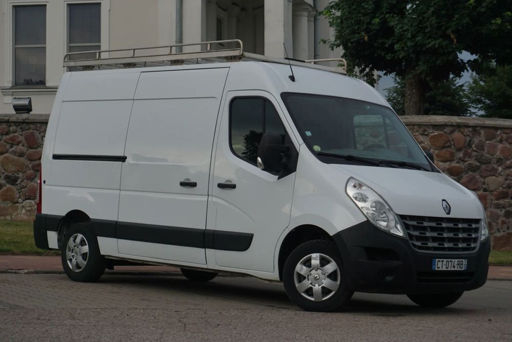 Renault MASTER L2HL 2.3 DCI 125KM  MASTER L2H2 2.3 dci 125km  212tys km BDB STAN #PÓŁKI# BAGAŻNIK#DRABINA