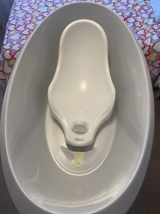Banheira bebe Luma com suporte