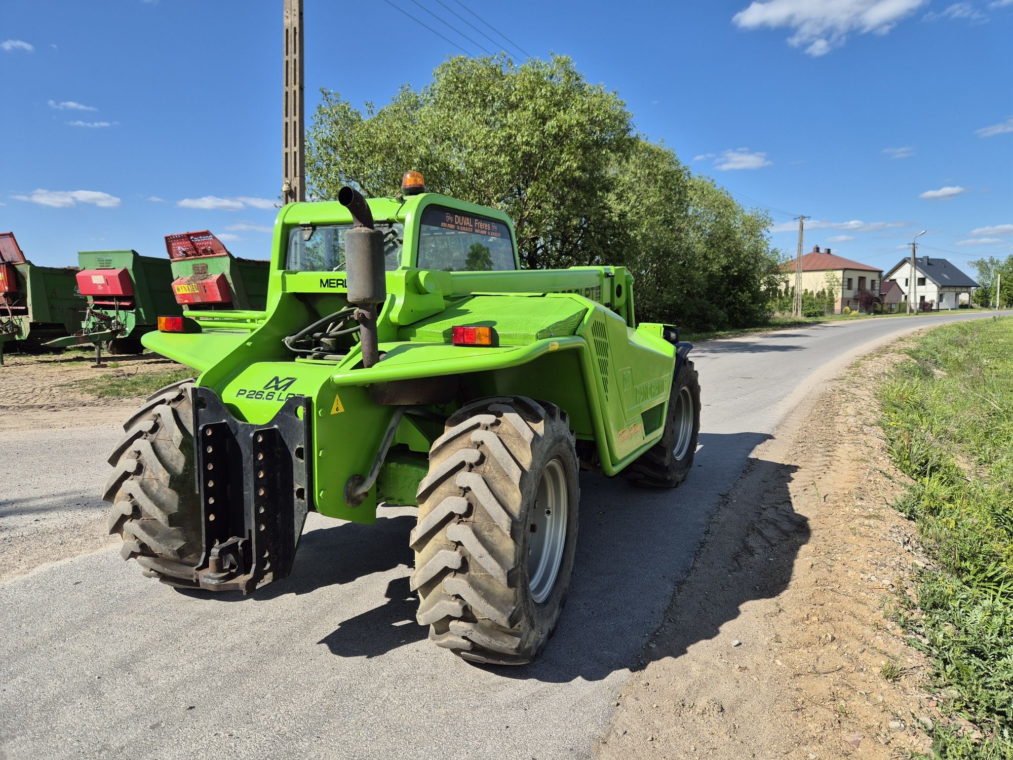 Merlo P26.6.  Wąska niska.  Do budynków.  Okazja.