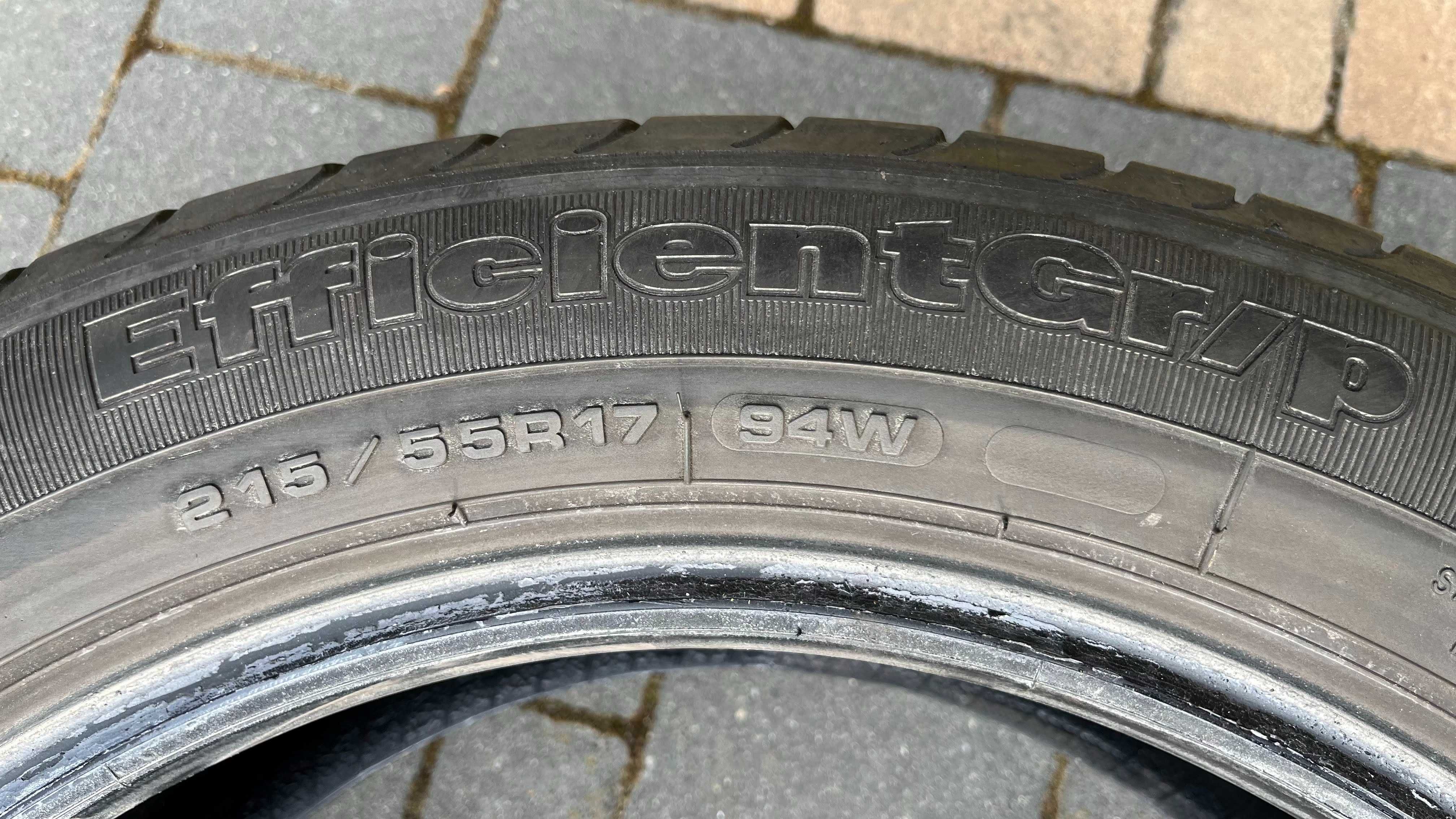 Komplet 4 opon Goodyear EfficientGrip 215/55R17