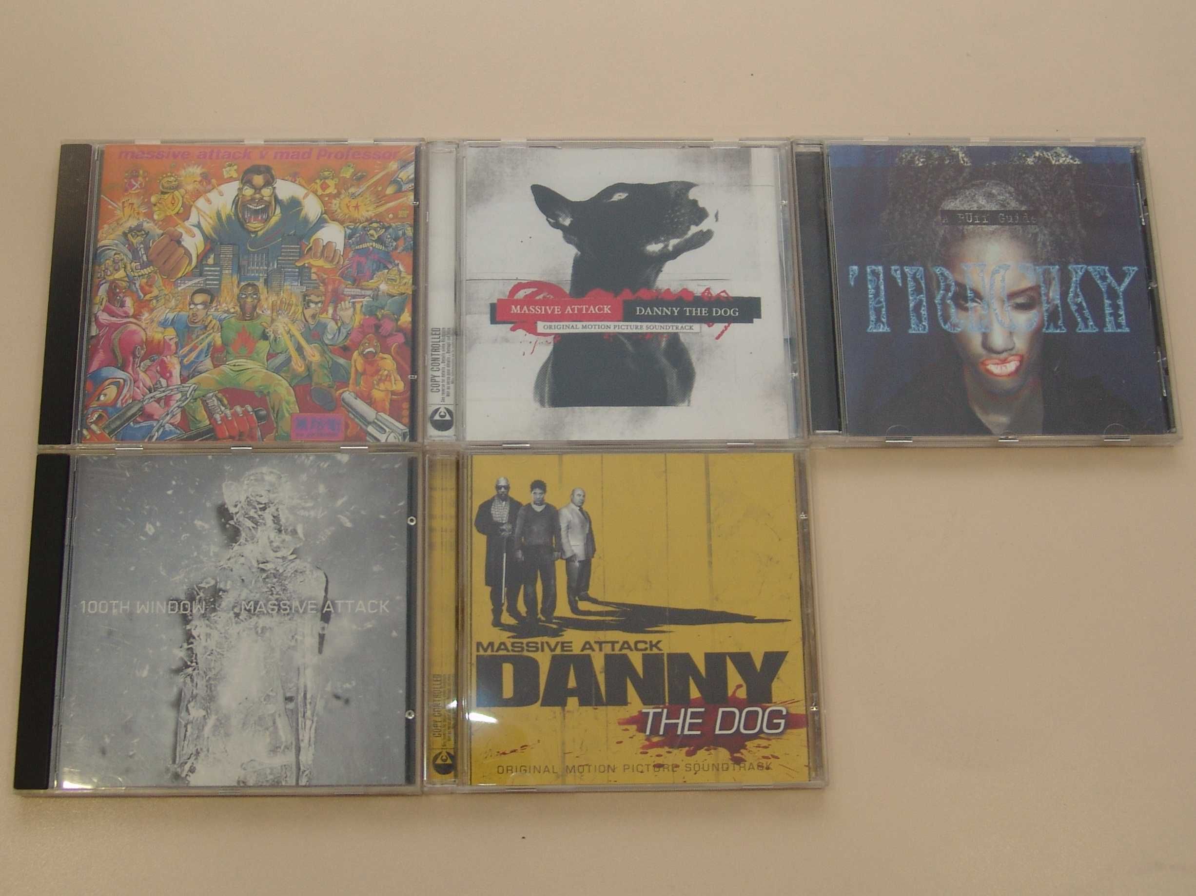 Фирменные CD компакт-диски Massive Attack, Tricky. Оригинал.