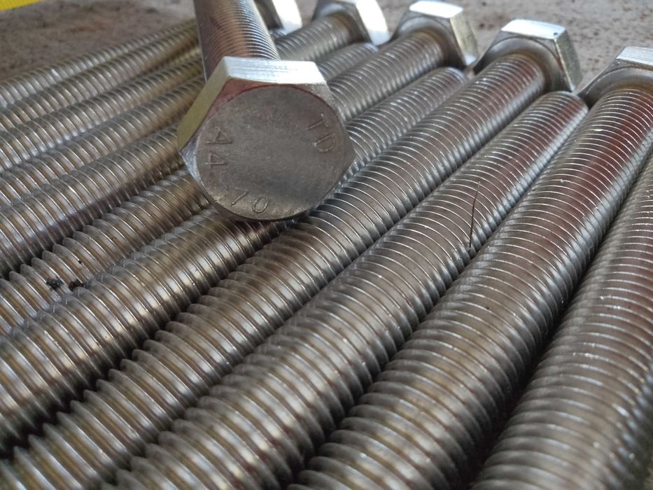 Śruby stal nierdzewna M16x140 i inne 316 nowe