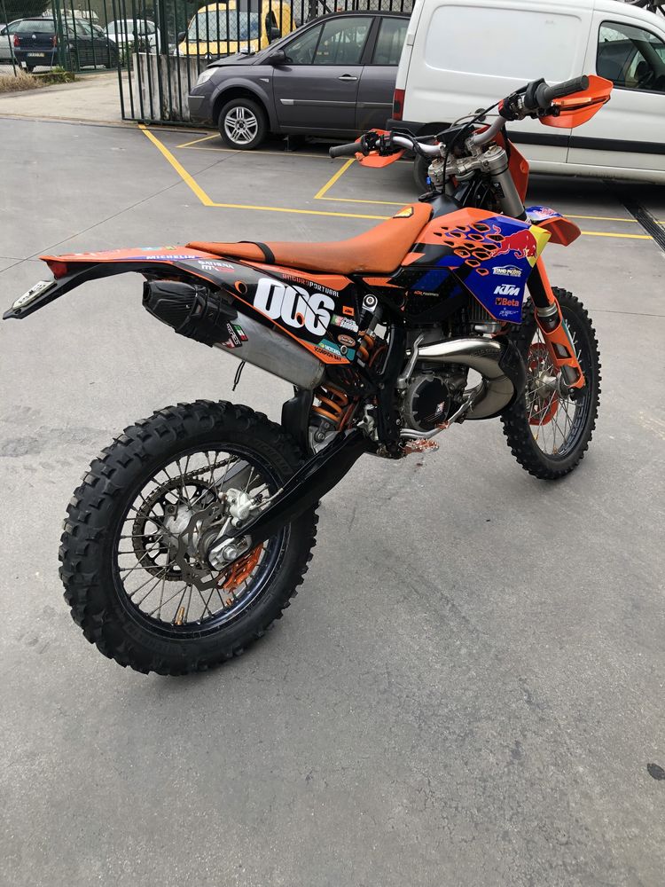 Ktm exc 250 matriculada c/motor arranque