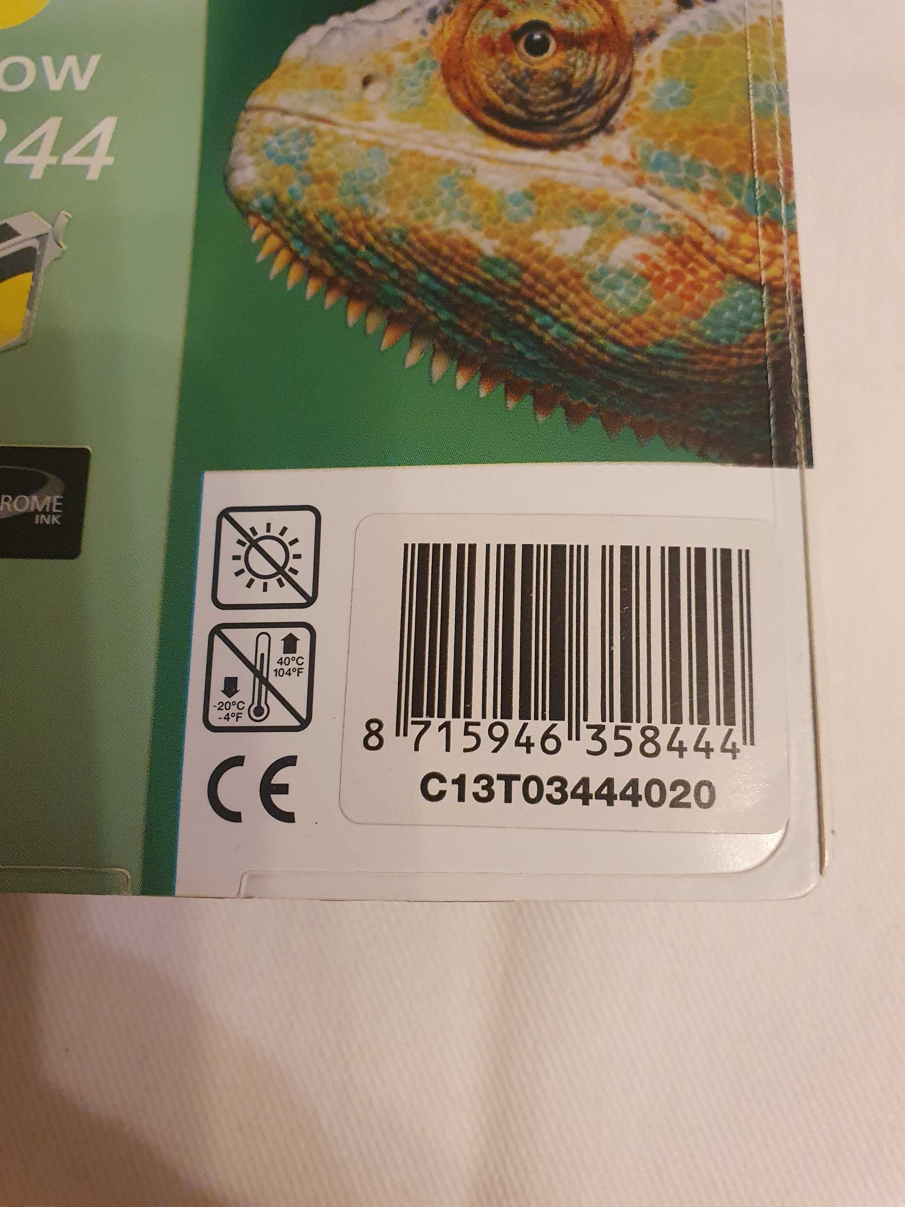 Tusz do drukarki Epson T0344 yellow żółty ORYGINAŁ OE