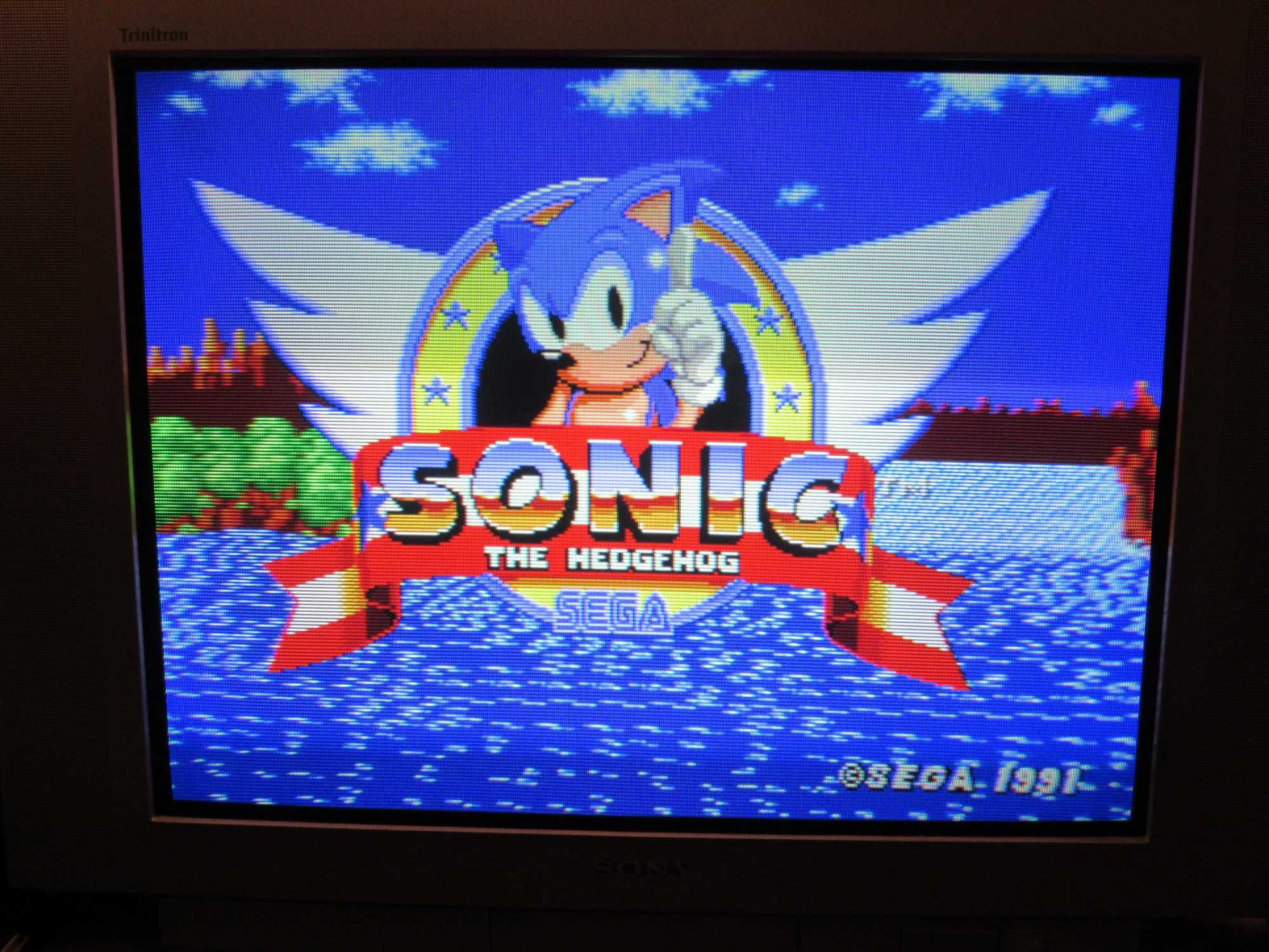 Jogo Sega Mega Drive Sonic completo