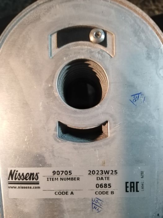 Теплообменник на ниссан 1,5 дизель