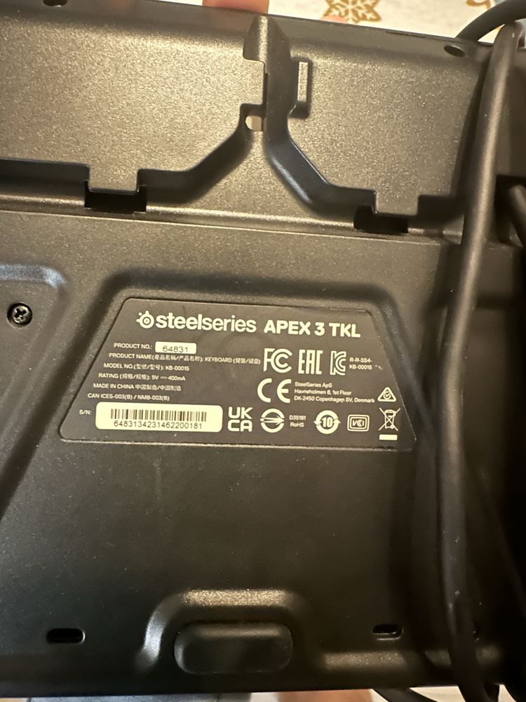 Myszka i klawiatura SteelSeries