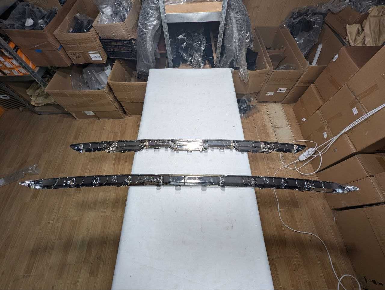Хром накладки на бампер Nissan Rogue X-trail T32, Т33