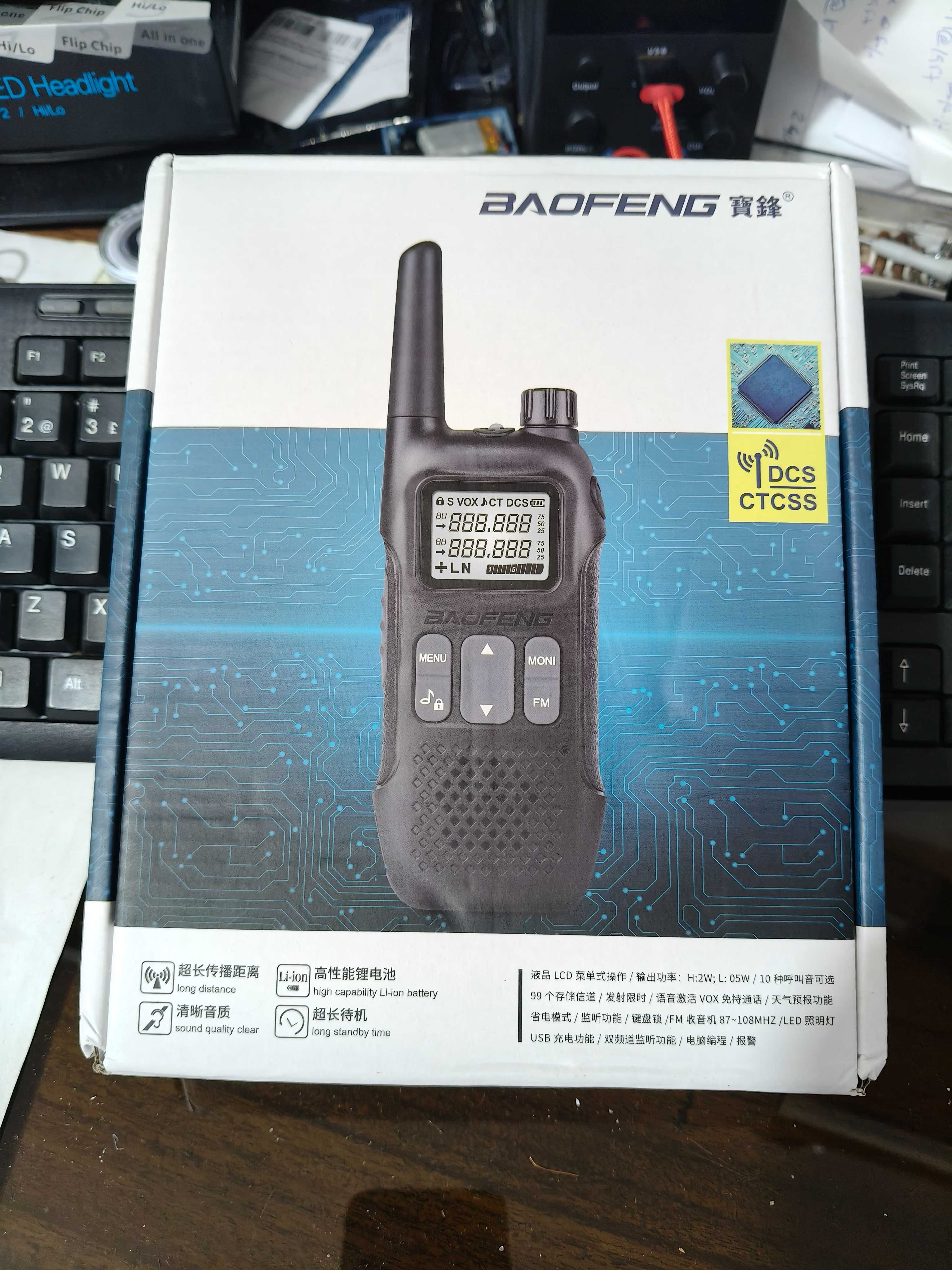 Walkie - Talkies - Rádios para comunicação NOVOS