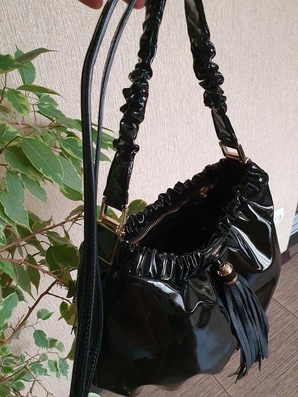 Люксова жіноча лакова сумка anya hindmarch , оригінал