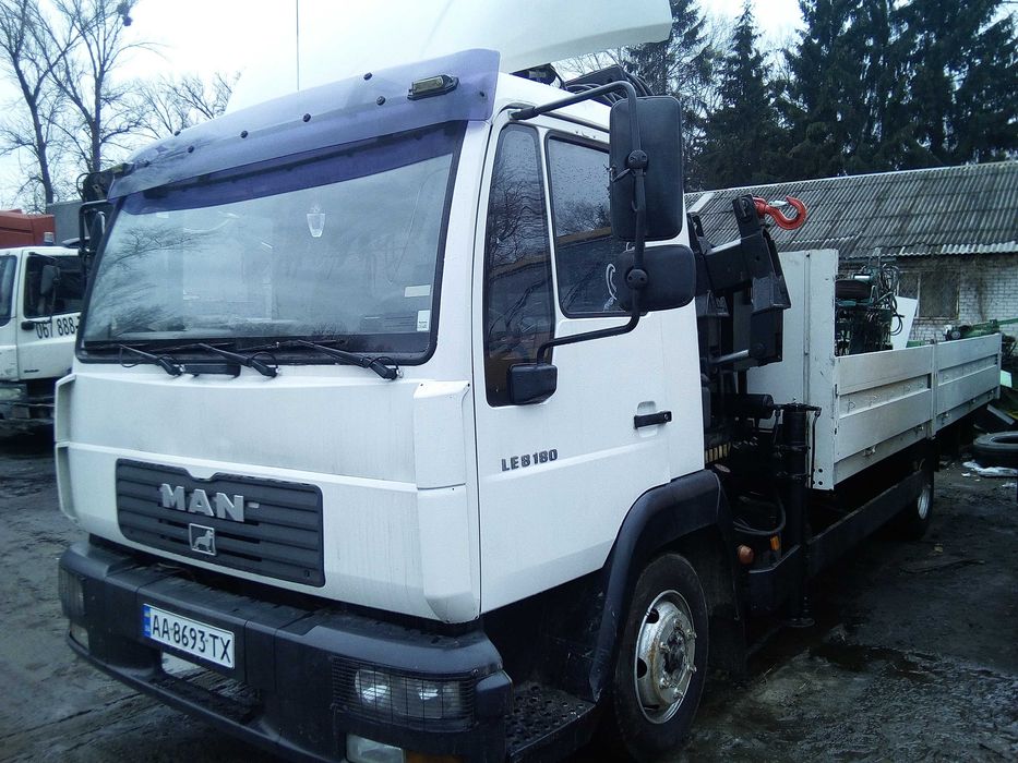 Грузовые перевозки с прицепом Киев 10 - 20 т  Оренда Манипулятор