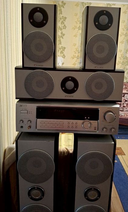 Музичний центр technova 5.1 колонки домашній кінотеатр, DVD плеєр BBK