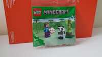 Lego 30672 Minecraft Steve i mała panda