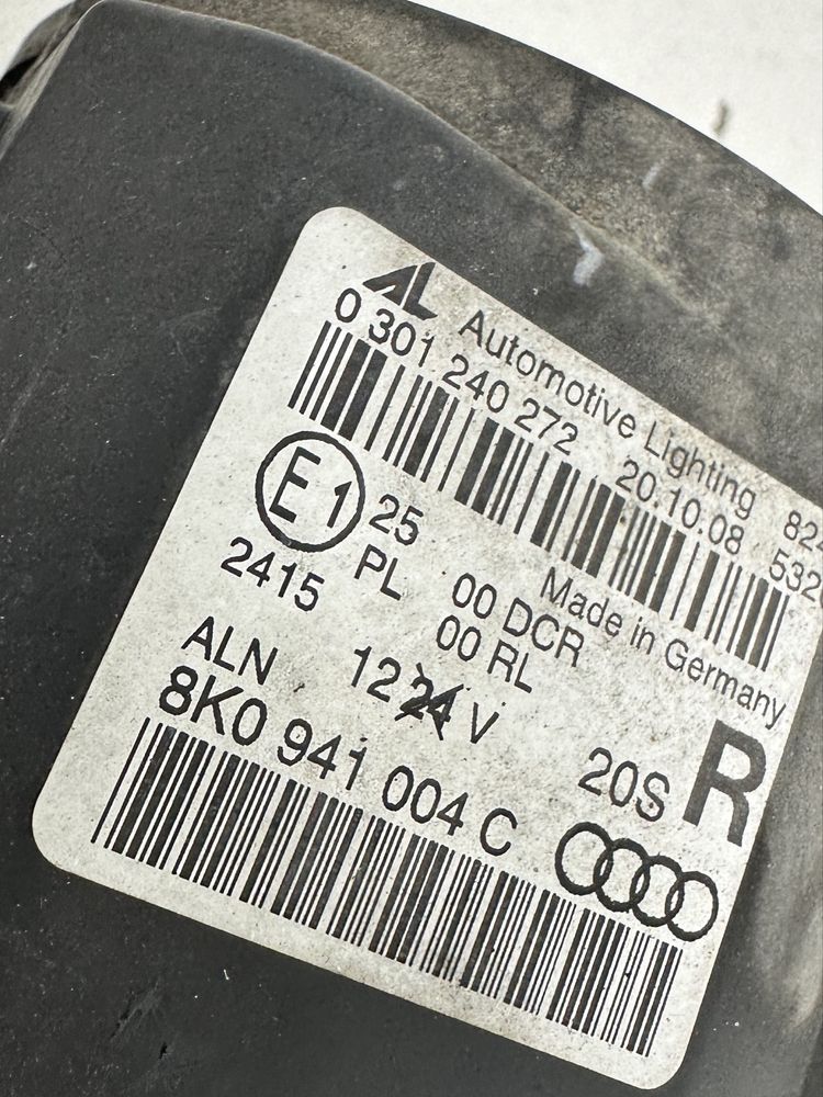 Audi A4 B8 lampa prawa przednia BiXenon Led prawy przód