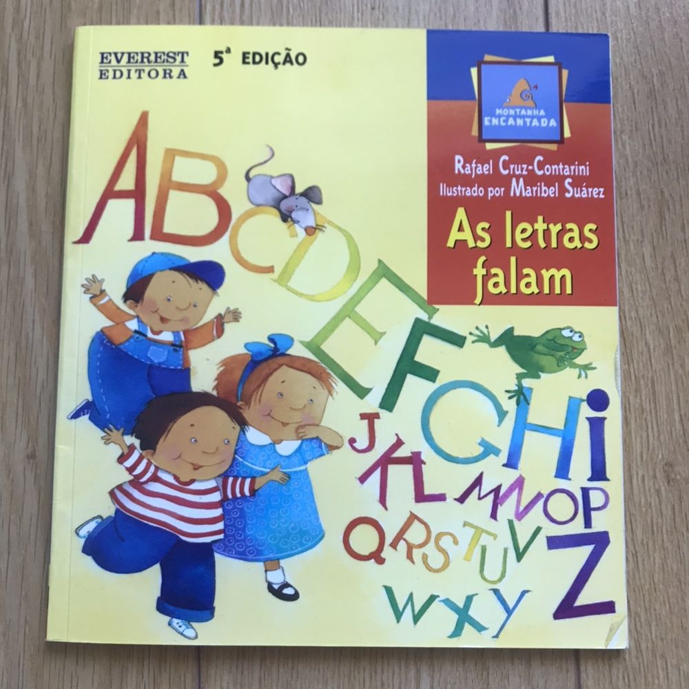 Livro infantil “As letras falam”