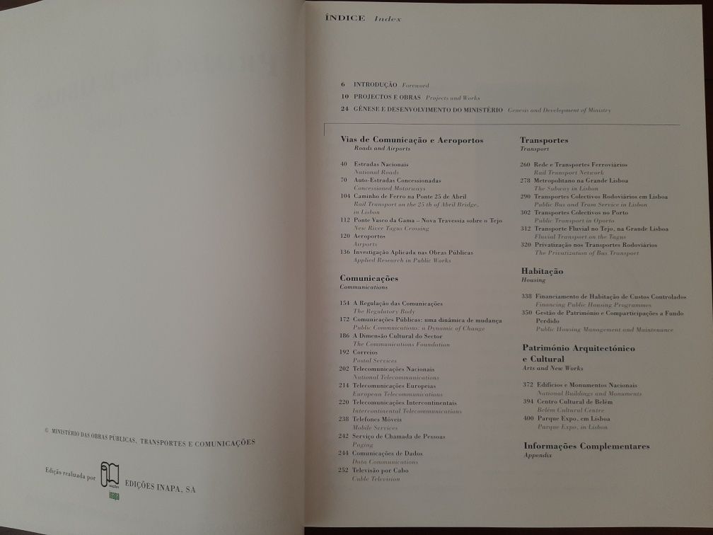 Projectos e Obras 1990/1995