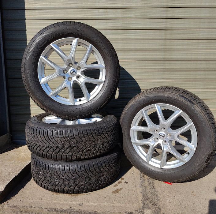Koła18 felgi Volvo XC60 5x108 opony zimowe Nokian 4x 235/60R18