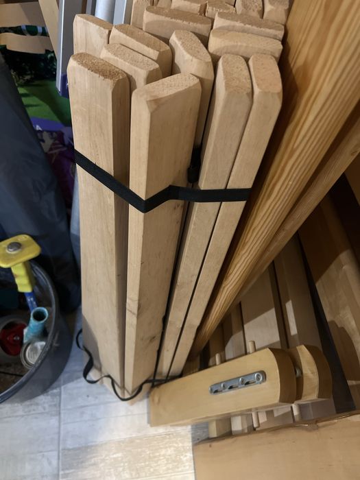 ŁÓŻKO drewniane 90x200