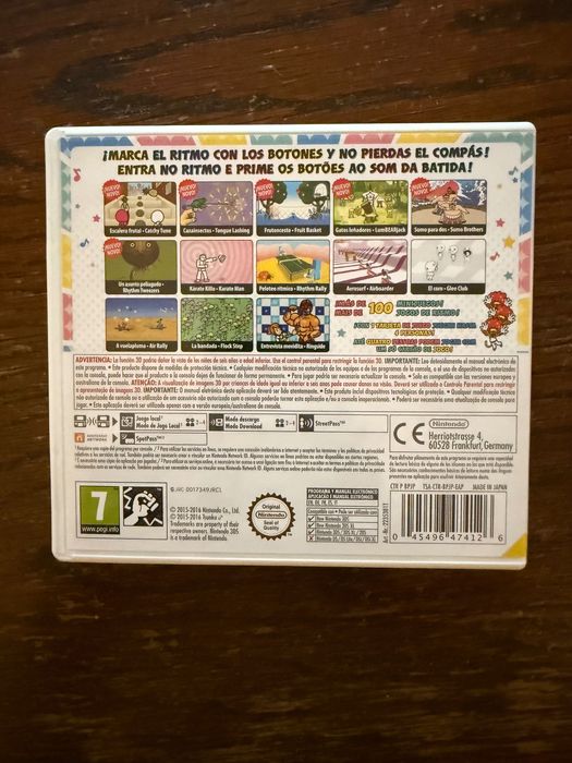 Jogo Nintendo 3DS - Rhythm Paradise Megamix