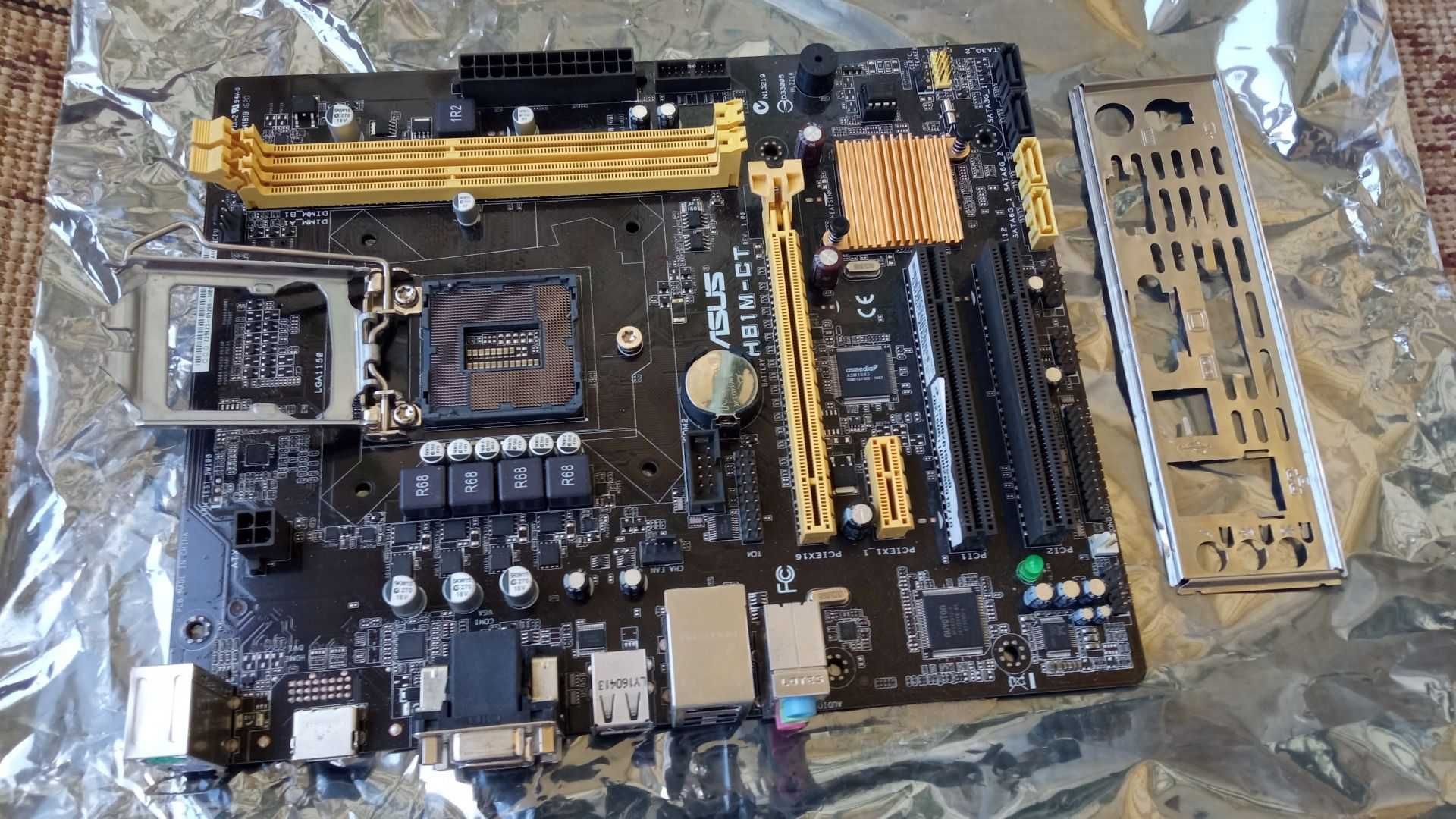 материнская плата ASUS H81M-CT, s1150