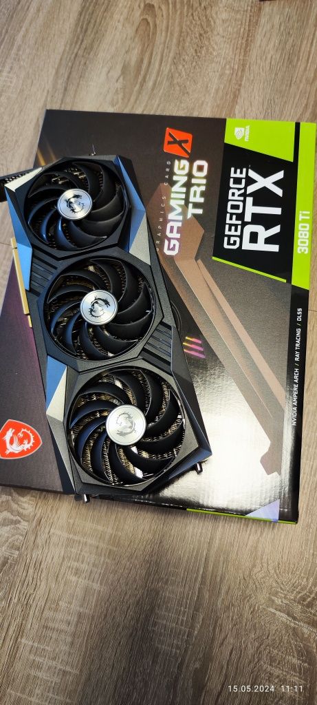 MSI Geforce RTX 3080Ti Gaming X Trio 12 GB 384bit