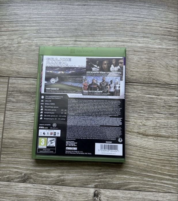 Gra FIFA 21 PL Polska Wersja Xbox One S X Xbox Series X