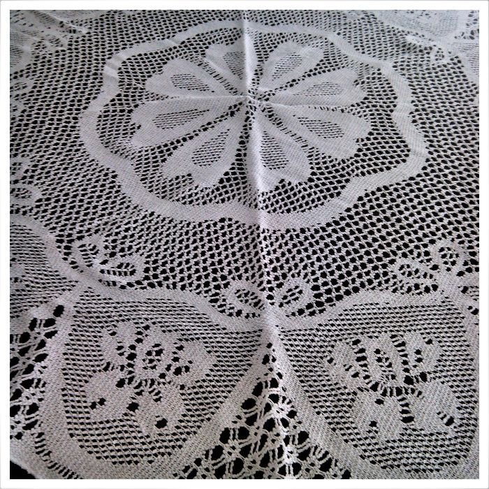 Toalhas grandes (são 5) em crochet (croché ou crochê)*