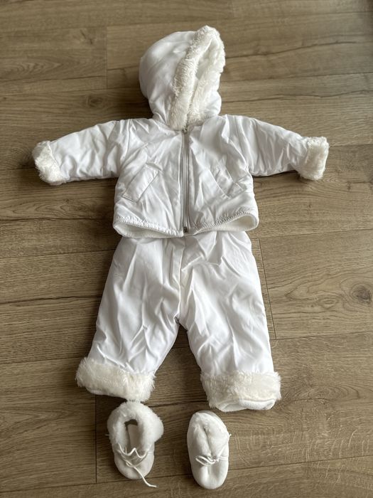 Zimowe ubranko na chrzest