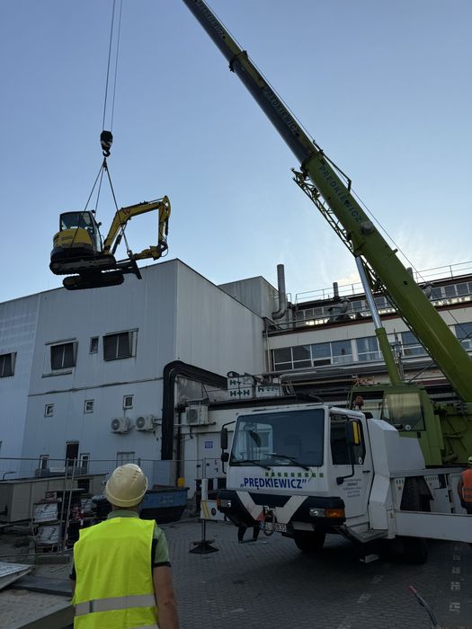 Minikoparka koparka wiertnica kucie skuwanie betonu posadzki