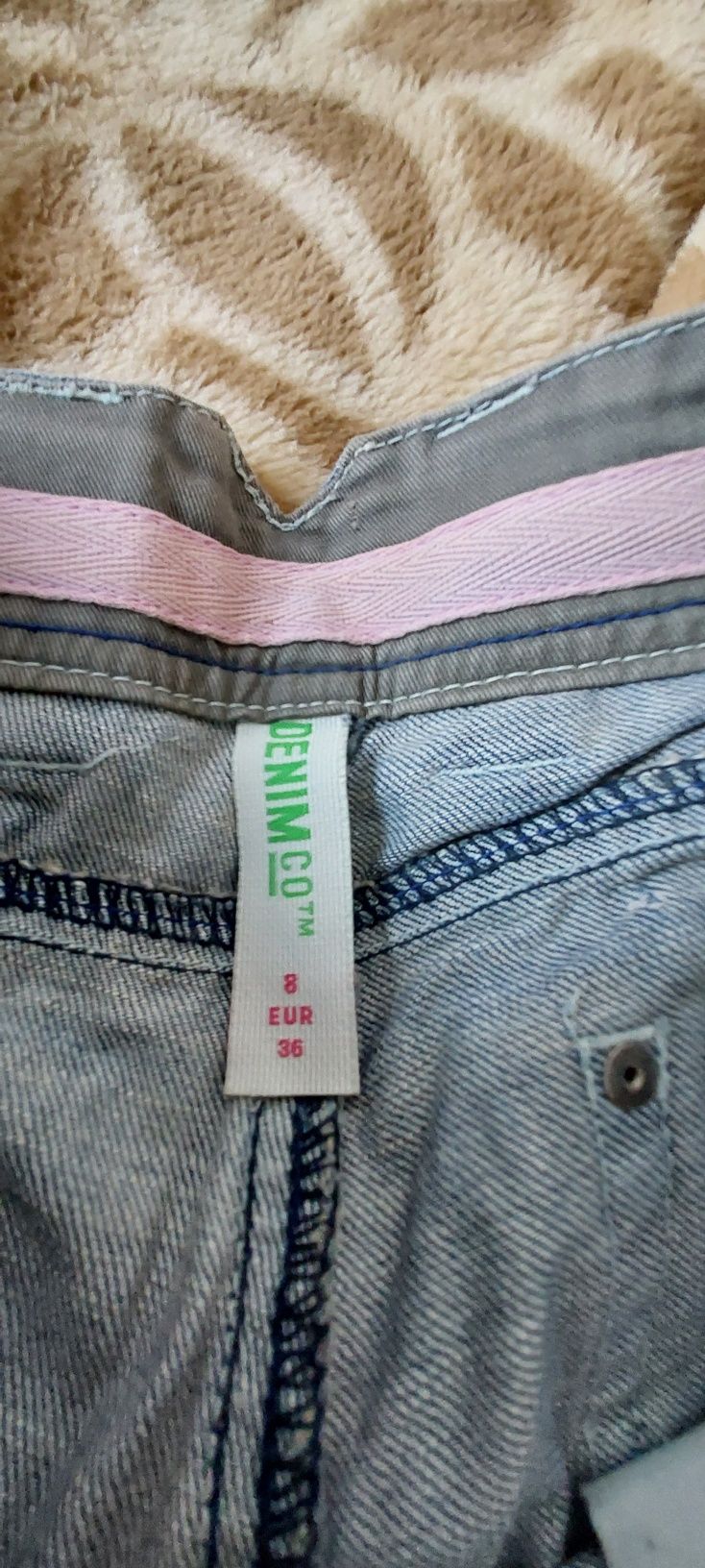 Rybaczki jeansowe dżinsowe dziny szorty bermudy denim