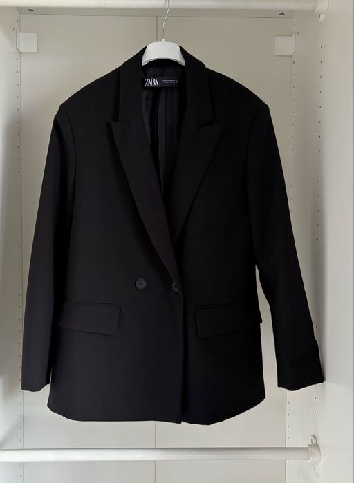 Czarna marynarka Zara rozmiar M Oversize