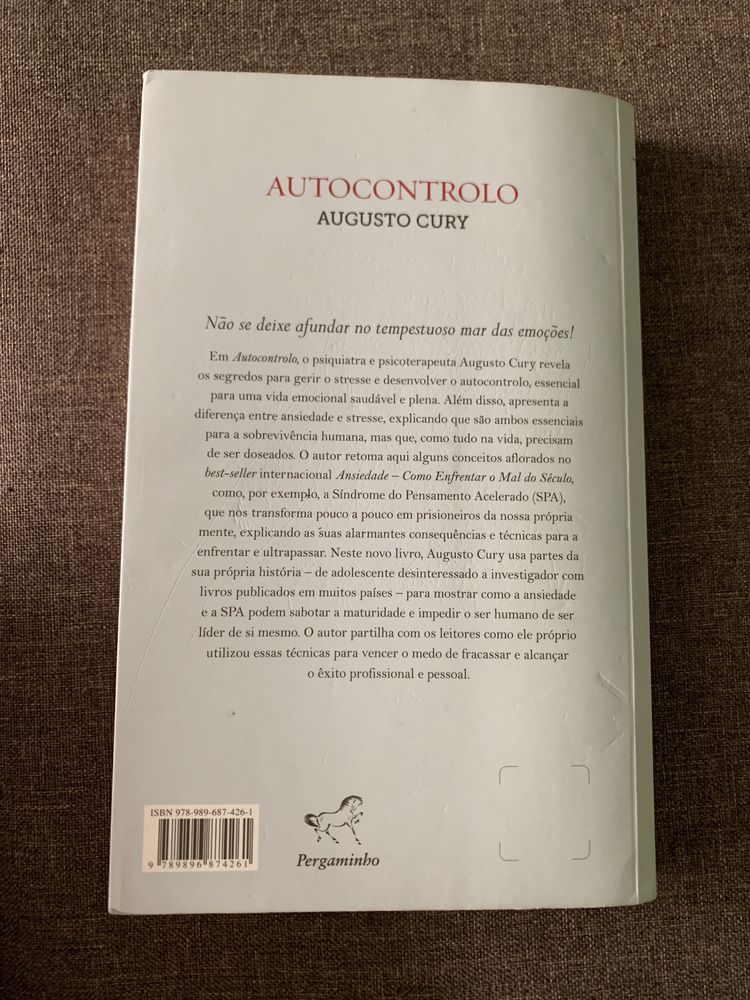 Autocontrolo
de Augusto Cury