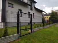 Furtka, bramka kompletna razem ze słupami - od producenta