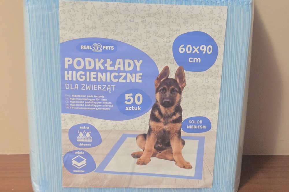 Podkłady higieniczne dla psa 60x90