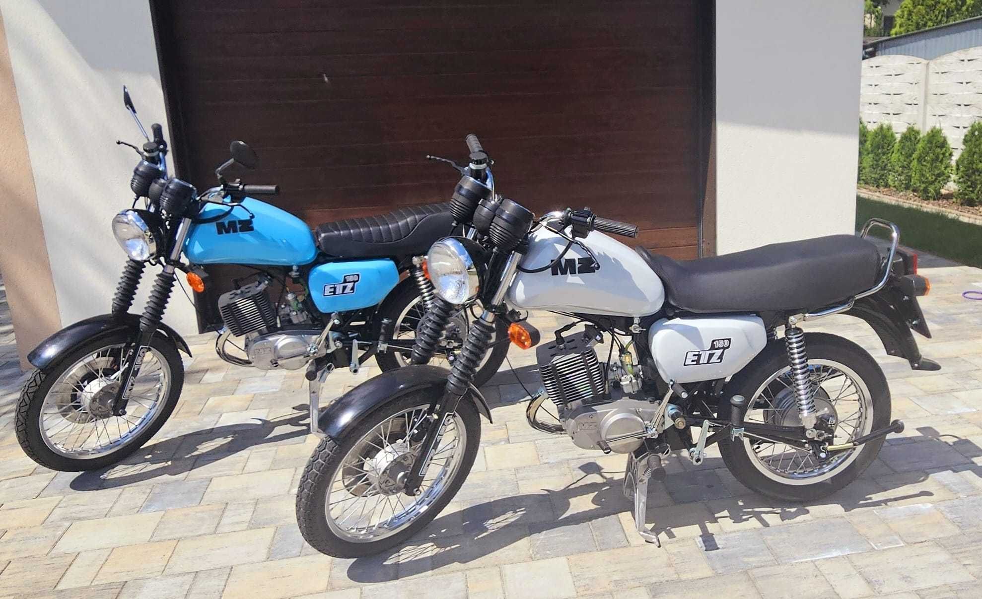 Motocykl MZ ETZ 150 jak nowy DDR po kapitalnej renowacji zarejestrowa