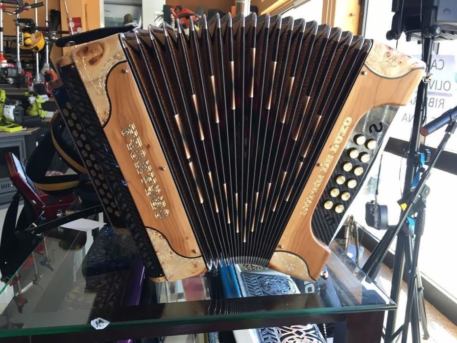 Concertina organola super de luxo carbono