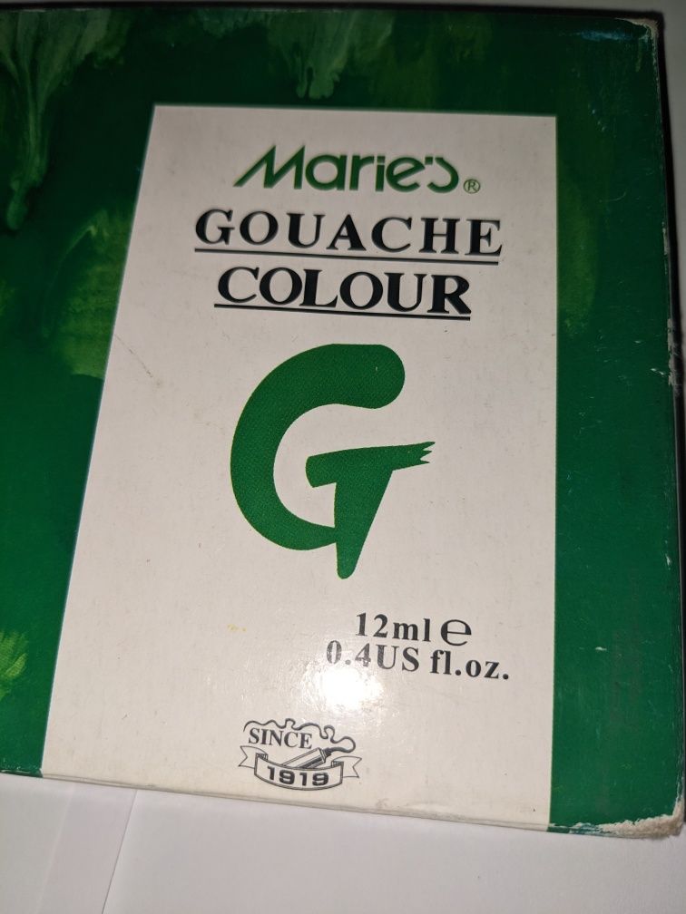 Гуаш Marie's gouache colour шанхай краски