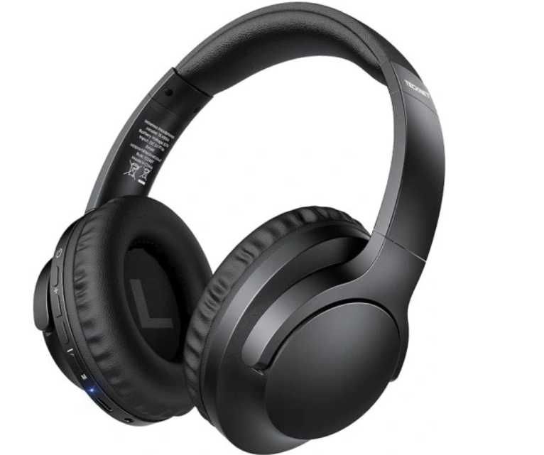 TECKNET Słuchawki Bluetooth 65h HiFi MikrofonEQ Składane bezprzewodowe