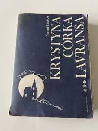 Książka Krystyna córka Lavransa tom 3 Krzyż Sigrid Undset