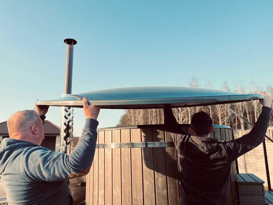 Mobilna Balia Jacuzzi Ruska Balia na Wynajem Hydromasaż Aeromasaż